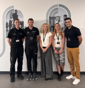 London Metropolitan University Sports Therapy team